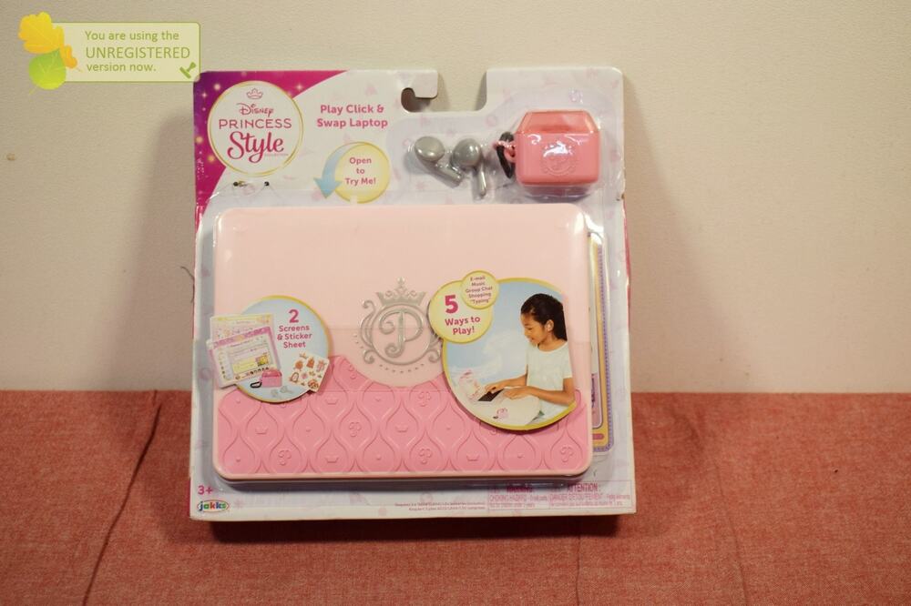 Disney Princess Style Collection Play, Click and Swap Laptop